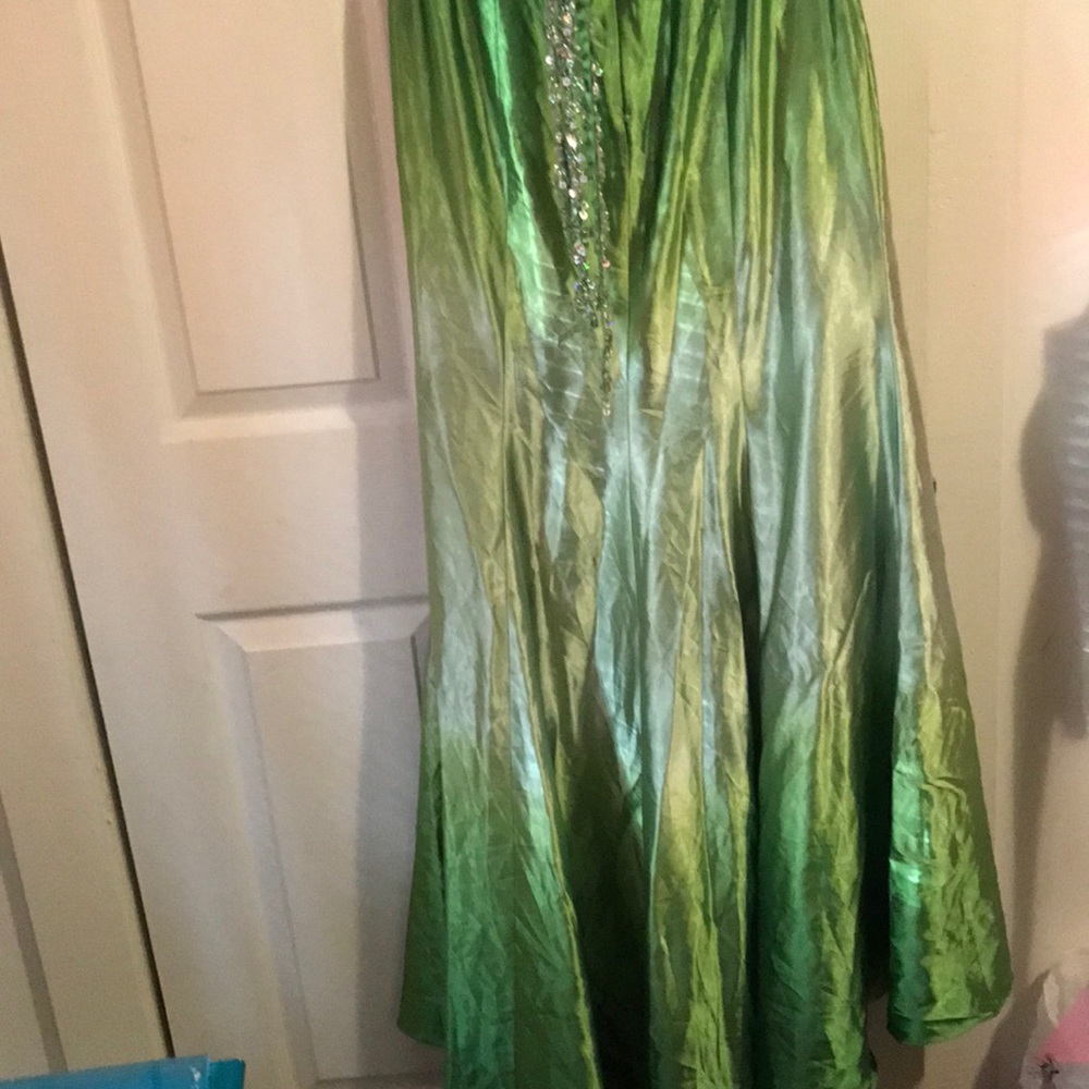 Mardi Gras ball dress